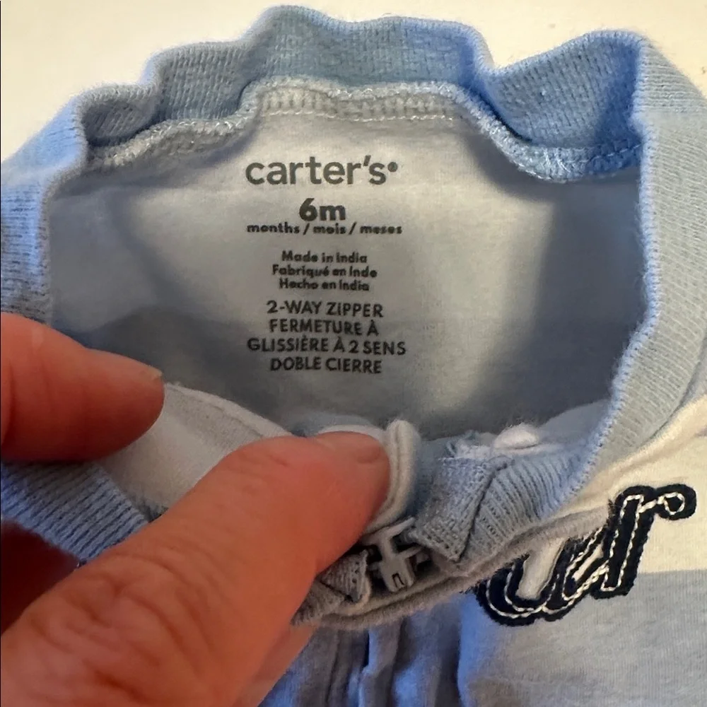 Carter's Big Brother Baby Footies Set